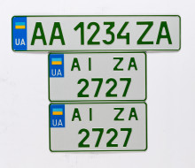 Зеленые номера для электромобилей и электрокаров