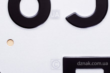  Holograms on the license plate